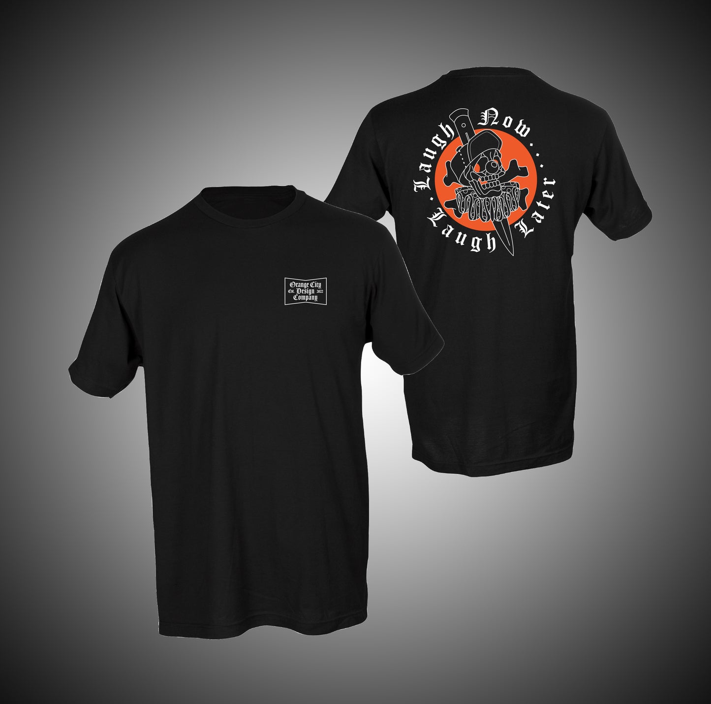 Orange City Design Sad Clown Shirt